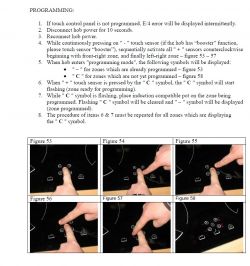 Znaczenie błędu E4 w indukcji Ardo PI58FI - awaria dwóch pól po prawej