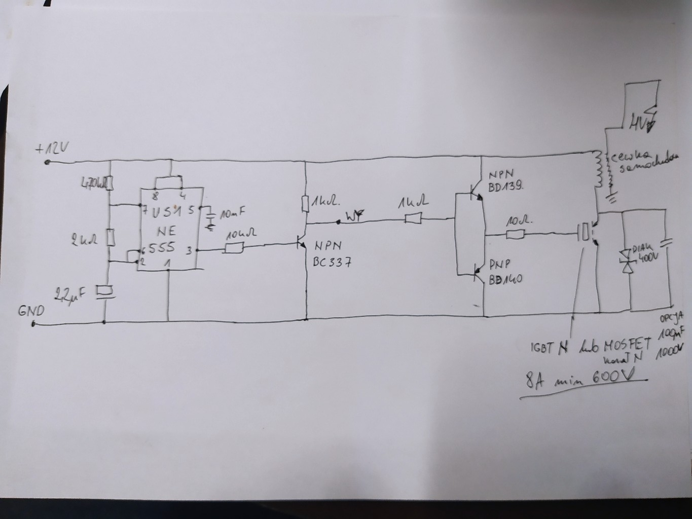 Elektryzator epu eko схема