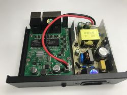 Interior of the EIFLEX 4+2 FE ONV-H1064PL 65 W PoE switch/power supply