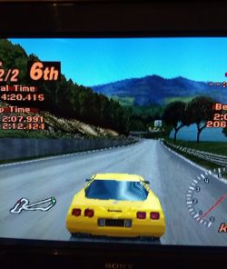 Playstation 1 PSX - fatalna jakość obrazu na LCD Sony Bravia KDL 32S4000