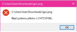 Windows 10 Photos App File System Error (-2147219196) - Issues Opening All File Extensions Windows 10 Photos App File System Error (-2147219196) - Issues Opening All File Extensions