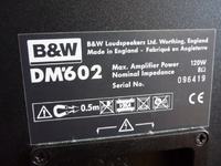 [Sprzedam] Głośniki bowers & wilkins B&W DM602 S1 w bdb stanie.