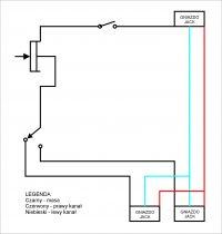 DIY Switch Audio - Brzęczące kanały, brak regulacji głośności. DIY Switch Audio - Brzęczące kanały, brak regulacji głośności.