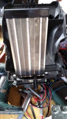 opel zafira - Nagrzewnica elektryczna - uruchomienie na stole