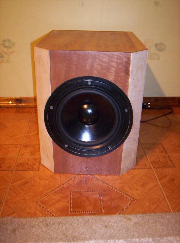 Subwoofer aktywny na Visaton 200 SC Subwoofer aktywny na Visaton 200 SC