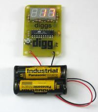 Licznik AVR z wyświetlaniem wiadomości dla początkujących