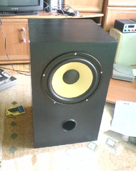 Sbwoofer GDN-27-150-4-SS (wreszcie ukończony).