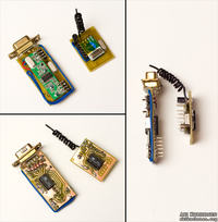 Bezprzewodowy joystick w starym stylu