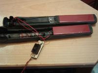 Prostownica GA.MA nano tourmaline - przelutowanie PCB