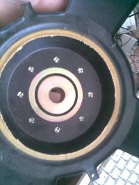 naprawa głośnika LTC (spalona cewka )