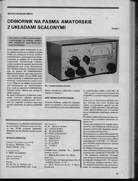 Szukam skanów opisu odbiornika AM/SSB sp5qu z RiK 1978, pięciopasmowy model