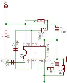 Wzmacniacz 0,65W - do przenośnych urządzeń audio