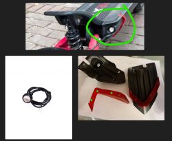 Montaż dodatkowych diod LED w hulajnogach Motus, Techlife, Zero