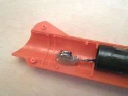 Zdalna kontrola świateł pistoletem z konsoli