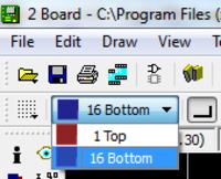 Eagle 6.4.0 - Zamiana pinów cewki przekaźnika niepolarnego - problem z SwapLevel