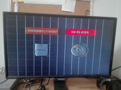 Sony PS One (PlayStation slim) - nienaturalnie ciemny obraz, tryb ciemny