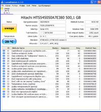 Odzysk danych z HDD 2.5'' po upadku laptopa Odzysk danych z HDD 2.5'' po upadku laptopa