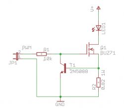 Jak zwiększyć maksymalną jasność Power LED sterowanego przez Arduino?