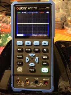 Oscyloskop przenośny OWON HDS 272S - próba opisu wad i zalet.
