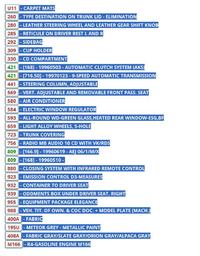 Mercedes A klasa 140 W 168 - Co to za światła i jak je włączyć.