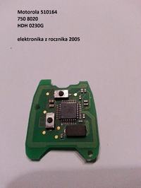 Peugeot 307 2005 - Jak wymienić elektronikę w kluczu po zalaniu?