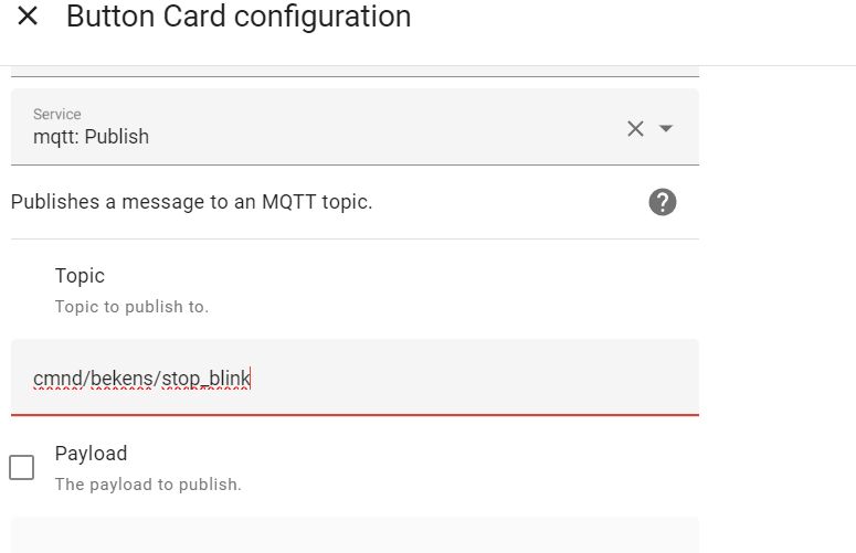 MQTT Button Card Configuration in Home Assistant MQTT button card configuration in Home Assistant with a publish topic.