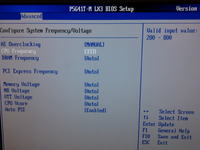 Intel E8300 - Podkręcenie procesora i zwiększenie napięcia.