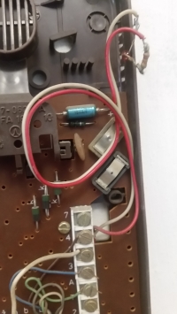 Wymiana domofonu Tesla (z mostkiem między 1 i 2) na Wekta unifon TK6
