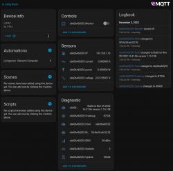 [BK7231T] My HTTP server, configurator, MQTT support from Home Assistant