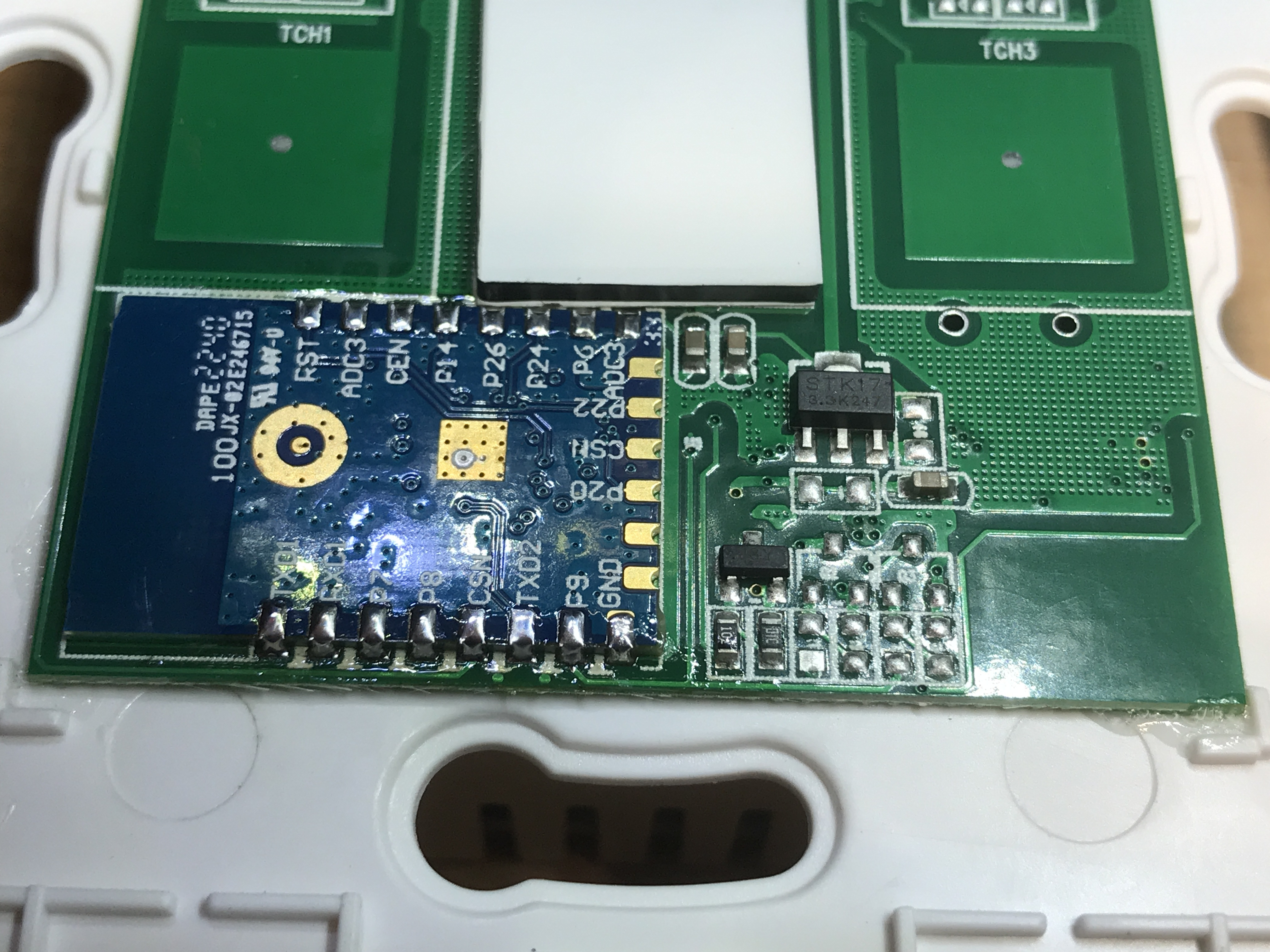 [CB3S/BK7231N] Flashing Lamex LXM170 single light switch with our ...