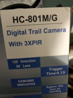 Fotopułapka HC-801 M/G nie wysyła zdjęć mms oraz e-mail
