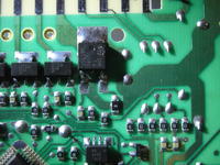 Ariston - Oznaczenia elementów na module 4303 303 3240.4 zmywarki