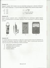 Egzamin praktyczny Technik Elektryk 2014 - różnice w algorytmie prac i wykazie prac