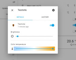 Inteligentna 'żarówka' WOJ14413 WiFi LED CCT - wnętrze, aplikacja, Tasmota