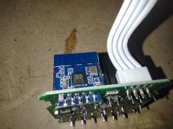 WiFi Switch Module with BK7231N Chip WiFi switch module with CB2S circuit and BK7231N chip on a circuit board.