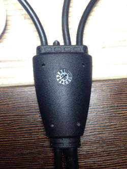 Kabel JULET 1 do 5 - Przejściówka kontrolera 1 kabel do 5'u kabli - schemat