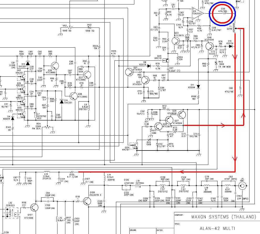 Микросхема m51164al схема подключения