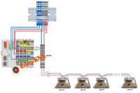 How to connect the 1-Wire to RS-232 converter ELB-KW to WAGO controllers?