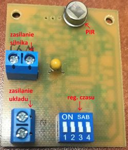 [Zlecę] projekt mikrokontrolera wykrywającego ruch i załączającego silnik
