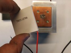 Popularne na Allegro - Ogniwo Peltiera TEC1-12706 12V 60W - Test / Recenzja Popularne na Allegro - Ogniwo Peltiera TEC1-12706 12V 60W - Test / Recenzja