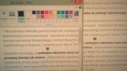 Lenovo T530 - Przeźroczysty szary kwadracik na 2 monitorach czasami gdy włączona