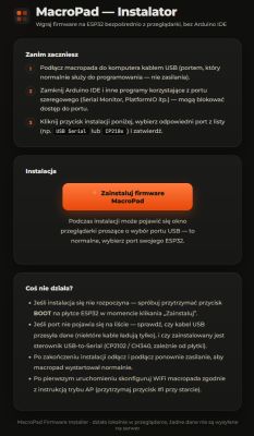 Sprytna klawiatura na ESP32 S3 - MacroPad 3