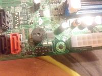 ACER Q65H2-AM - Anschließen von POWER-Schalter, POWER-LED, RESET-Schalter, USB1