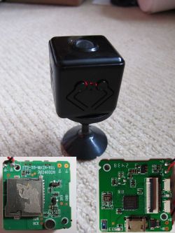 "Xiaomi" X6 "4K" Mini Spy Camera from Ali Express: Taixin TXW817-810 MCU, CK803 "Xiaomi" X6 "4K" Mini Spy Camera from Ali Express: Taixin TXW817-810 MCU, CK803