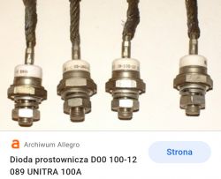 Na jakiej najwyższej częstotliwości mogą pracować stare diody UNITRA?