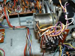 Marantz 5025 - brak tranzystora na silniku mechanizmu napędu
