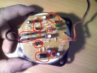 Uszkodzona elektronika sygnalizatora akustycznego