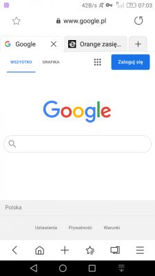 Zasięg sieci Orange w Warszawie - Ulica Króla Maciusia, Wawer, Rembertów, Marysin - LTE, UMTS