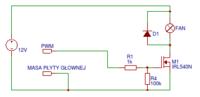 Dobór n-MOSFET do regulatora PWM wentylatorów 2pin i 3pin z płyty głównej