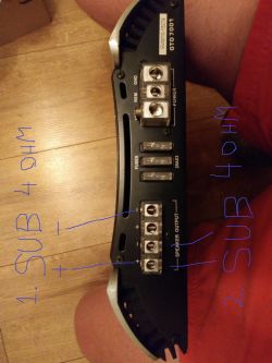 JBL GTO 7001 - Jak podłączyć pod niego subwoofer